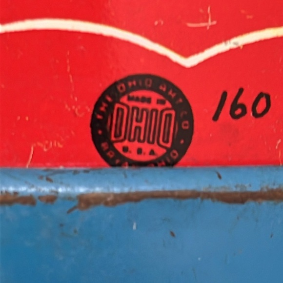 Vintage Ohio Art Childs Toy Tin Drum with Storybook Characters Great Graphics! - Picture 5 of 15